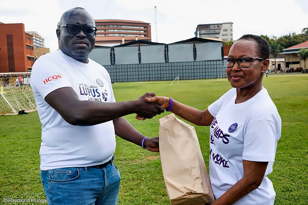 Partner recognition at World Lupus Day 2026 in Nairobi