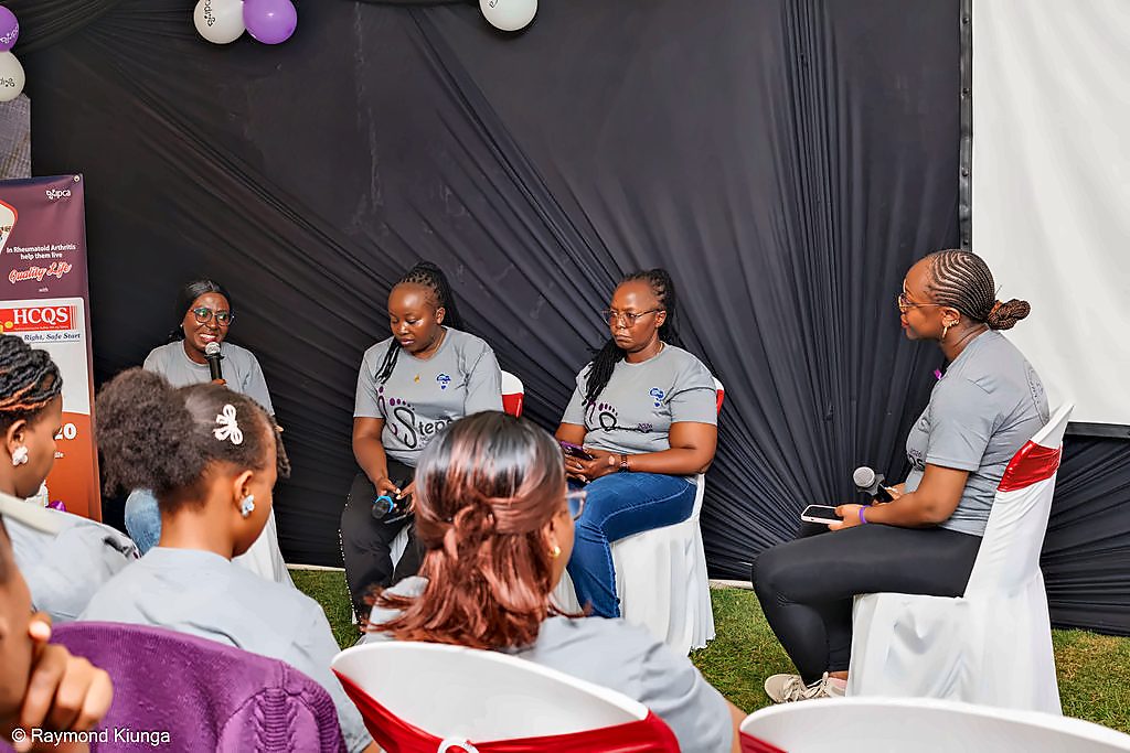 The audience during the education programme