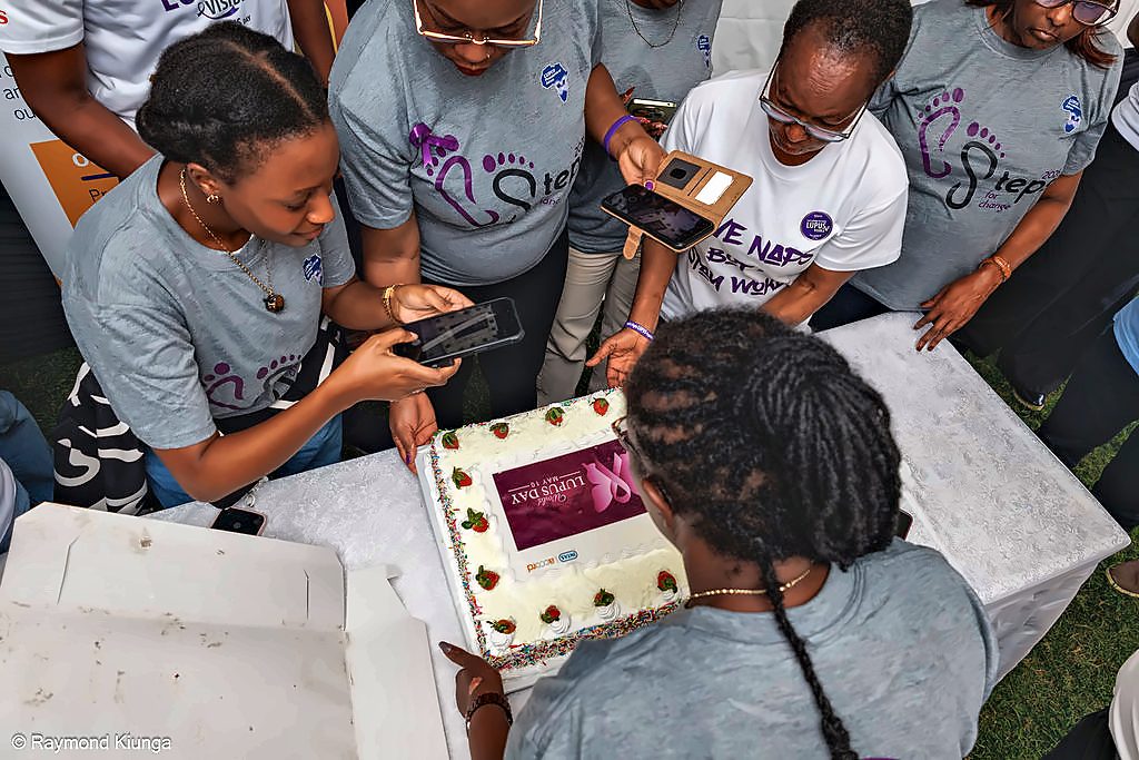 LFA community members celebrating together at World Lupus Day 2026
