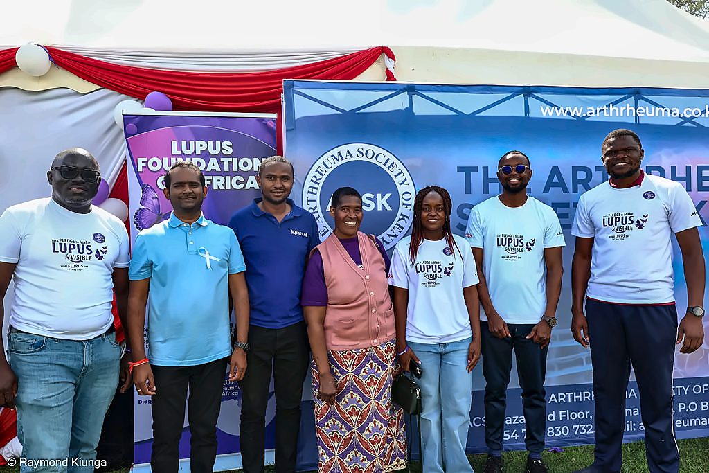 A group photograph at the close of World Lupus Day 2026