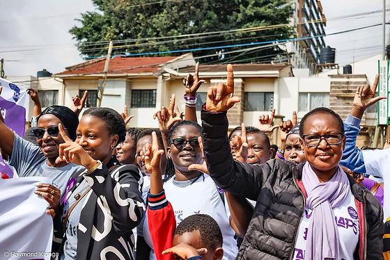 Hands raised in solidarity at World Lupus Day